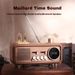 Brand new AS32 High Quality Bluetooth Speaker Retro Portable Wireless Sound Box Mp3 Player Small Vintage Radio Fm_voghion.com