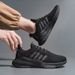 2025 New Couple Sneakers Korean Style Breathable Casual Spring Summer Soft Sole Running Shoes For Men_voghion.com