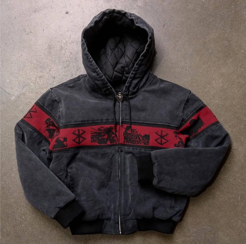 Giacca in denim effetto consumato da uomo – Cappotto oversize in misto cotone lavato con cerniera frontale, capo essenziale per lo streetwear per l'autunno e l'inverno_voghion.com