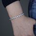 Chain & Link Bracelets Hip Hop New 7mm Heart Shaped Zircon Bracelet Fashion Trend Ladies Bracelet_voghion.com