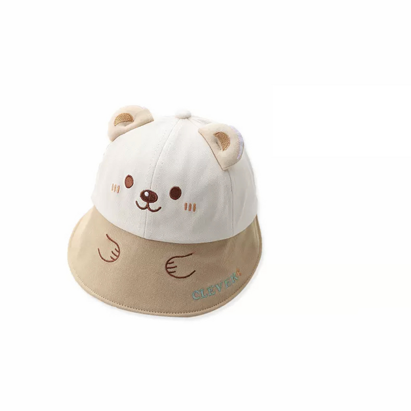 Unisex Baby hat Spring and autumn sun hat Boys' baby cap Girls' sun block hat Children's fisherman hat_voghion.com