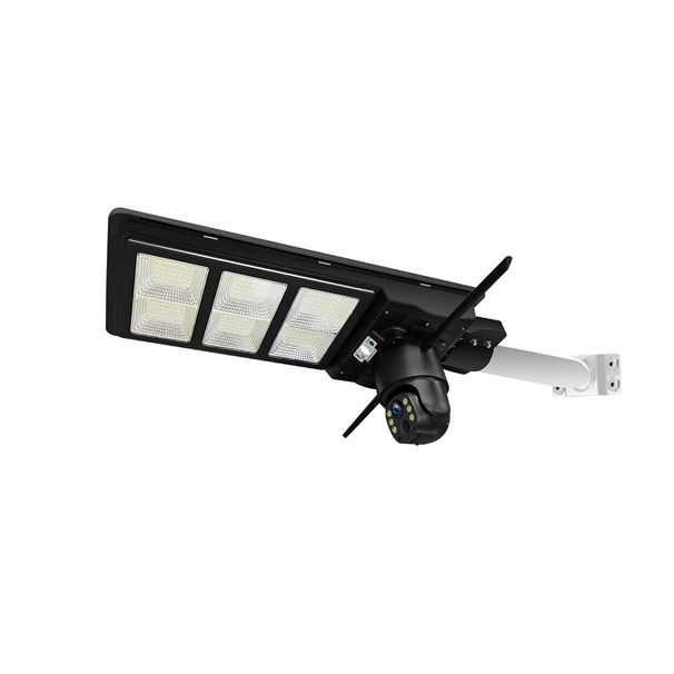 Solarbetriebene Außensicherheitsleuchte mit kabelloser Kamera, geringer Energieverbrauch für Garten und Villa_voghion.com