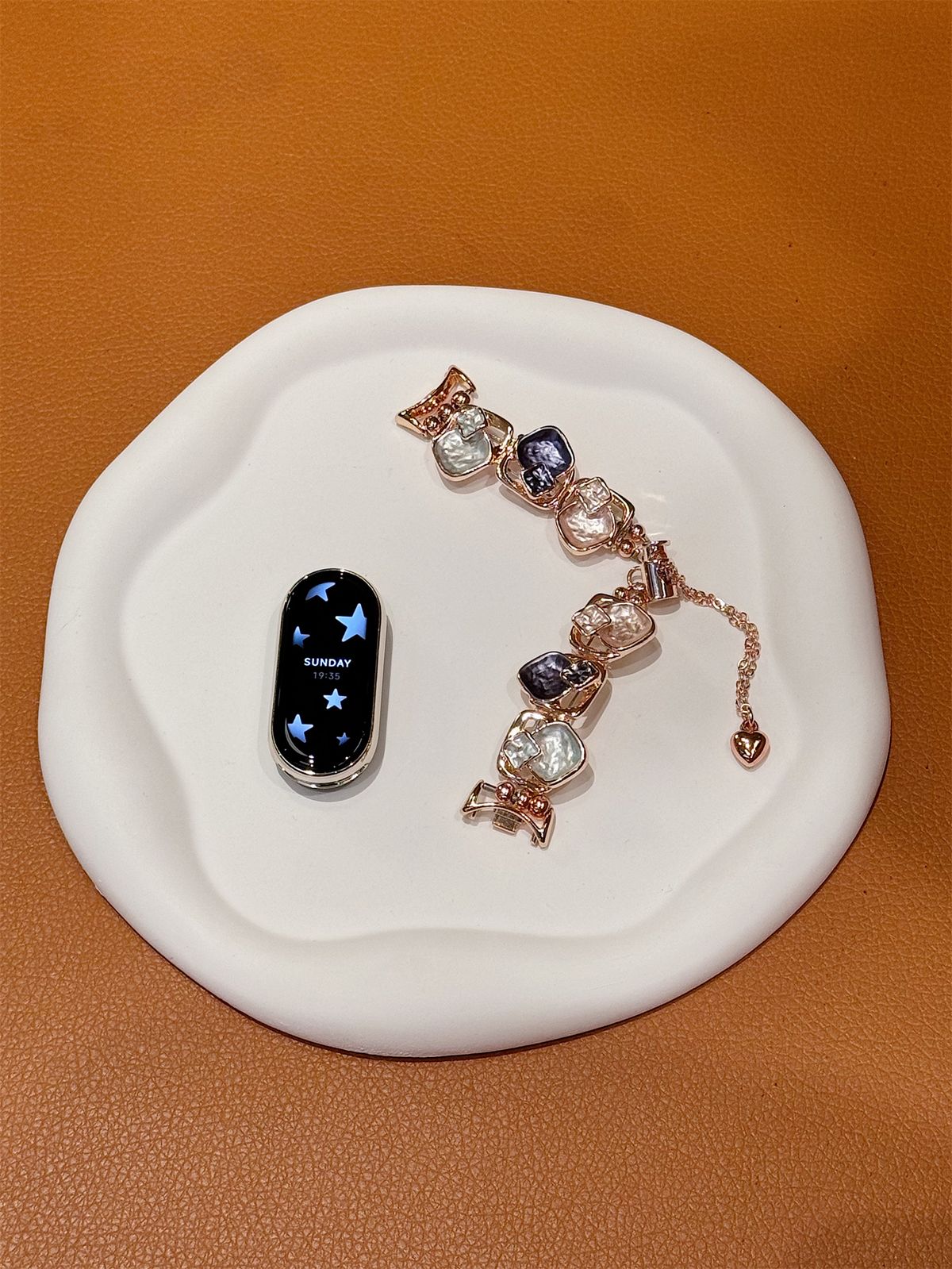 Pašček za uro za Xiaomi Band 8 7 8Pro 7Pro 6 5 4 3 Barvni Diamanti Temperament Zapestnica Pašček za uro_voghion.com