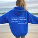 Women's hoodie plain color letter-printed hoodie Oversized_voghion.com