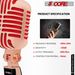 5 Core Professional Vintage Microphone for Singing Dynamic Super Cardiod XLR Old Retro Vocal Mic Stage Unidirectional Classic Studio Microfono Recordi_voghion.com