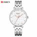 Women's Small Dial Waterproof Watch With Stainless Steel Band, Elegant And Minimalist Quartz Fashion Watch Simple Steel Belt Fashion Watch Style_voghion.com