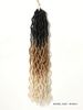 Ombre finte donne morbide pre loop 1 confezione 24 fili trecce all'uncinetto dea locs dreadlocks per capelli intrecciati twist ondulati_voghion.com