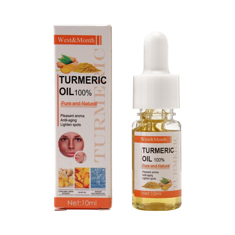 Turmeric Face Whitening Serum Turmeric Anti-oxidation Serum Turmeric Dark Spot Corrector Serum Facial Brighten Turmeric Oil Soap_voghion.com