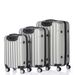 3-in-1 Multifunctional Large Capacity Traveling Storage Suitcase Silver Gray_voghion.com
