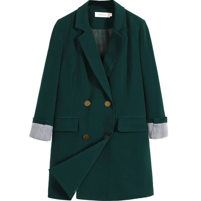 Damenbekleidung Kleine Jacke Lose Internet Celebrity Fat MM Anzug_voghion.com