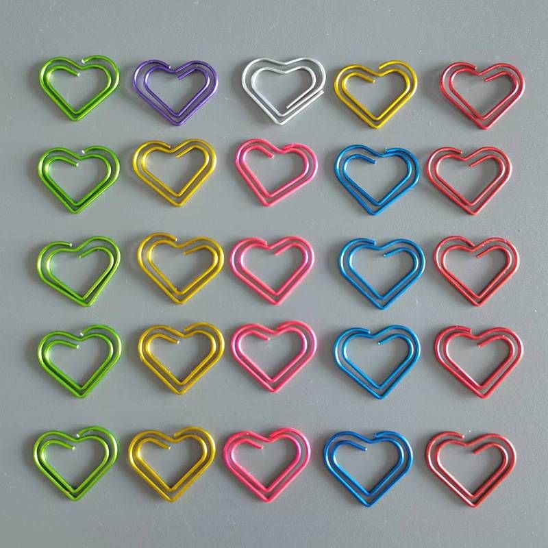 Unisex zabalené sponky na papír barevné sponky na papír mini sponky kreativní kancelářské špendlíky zlaté sponky_voghion.com