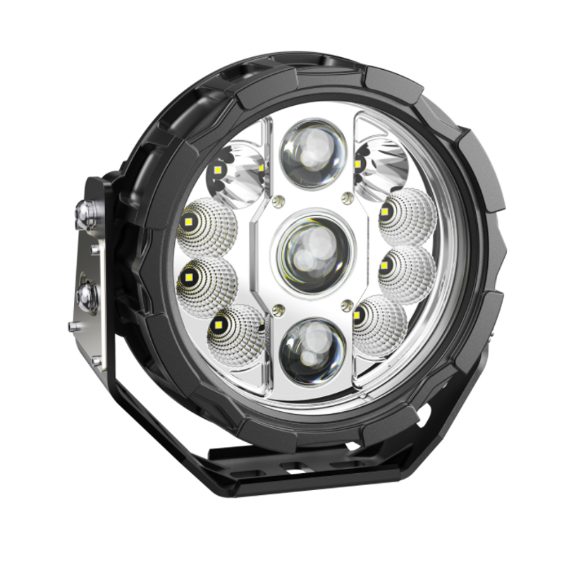 PL2410G1W 7 inç LED Çalışma Işığı 140W Wrangler Çalışma Işığı DT Bağlantı Araba Işıkları 1 adet-5 Çeşit Uzaktan Kumandalı Işık Araba Sınıfı Kalite_voghion.com