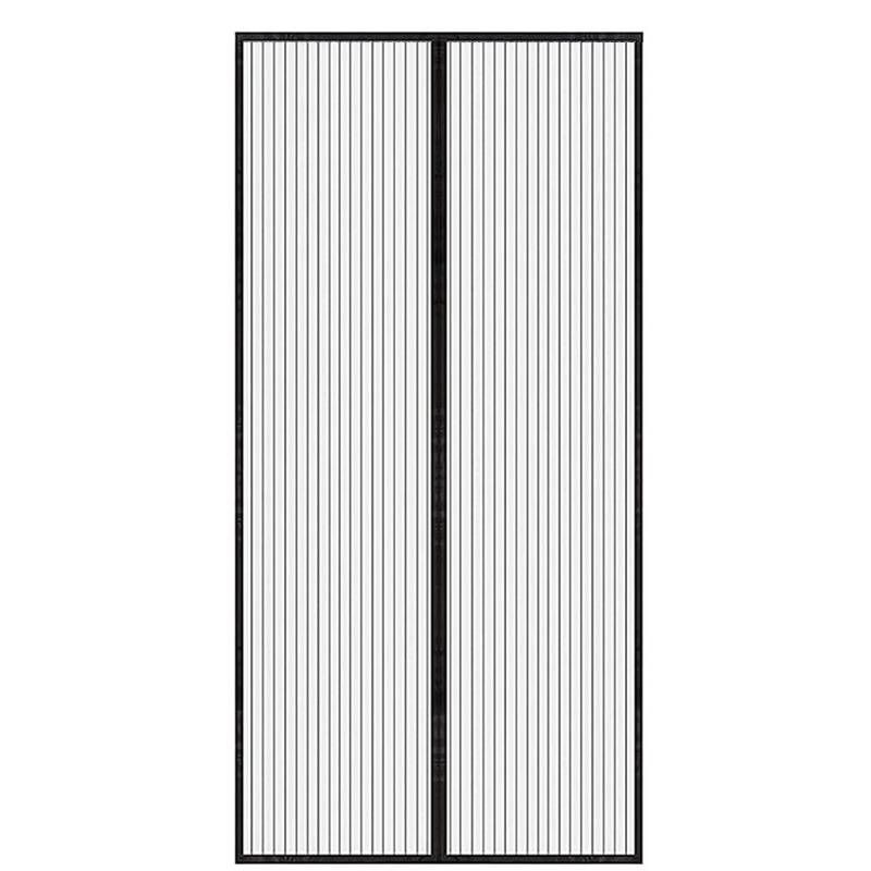 Curtains Gauze Door Curtain Free Of Magnetic Strips Summer Anti Mosquito Encrypted Embroidered_voghion.com