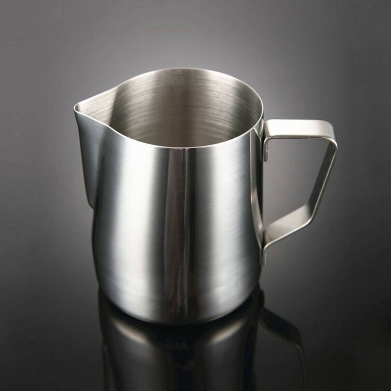 Edelstahl Aufschäumen Krug Für Kaffee Latte Art 350ml Milch Krug_voghion.com