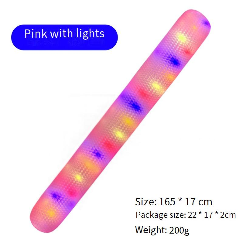 Explosion-Proof PVC Inflatable Hammock With LED Lights - Foldable Floating Bed For Adults (Pool Lounge Chair Waterproof & Portable)​_voghion.com