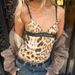 Women's 2024 Summer New Product Sexy Spicy Girl Leopard Print Slim Fit Open Back Strap Bra Top_voghion.com