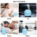 Mini umidificatore d'aria USB, diffusore di oli essenziali per aromaterapia, per casa, auto, diffusore di nebbia silenzioso a ultrasuoni con lampada a LED colorata_voghion.com