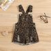 Girls' Denim Overalls With Functional Pockets - Summer Adjustable Strap Jumpsuit, Fashionable Kids' Romper_voghion.com