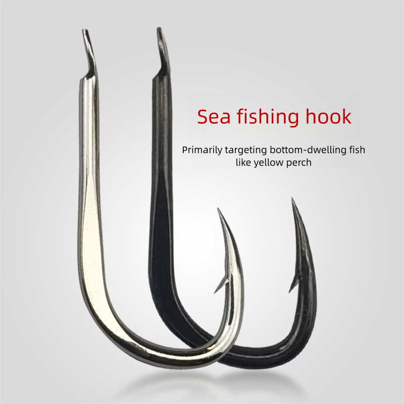 for Sea Fishing, Bottom Fish Chicken Yellow Three White Fruit String Line Set Concave-Convex Reinforced Hooks, Low_voghion.com