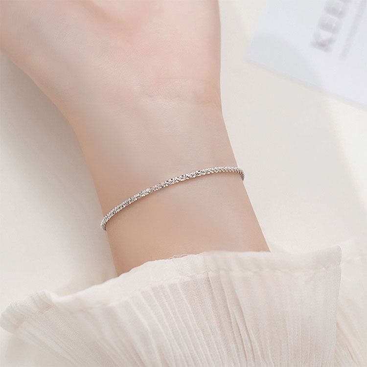 Schleierkraut-Armband – Trendiges Nischendesign – Schlicht, vielseitig, modisch, funkelnd, zart_voghion.com