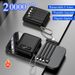 20000mAh Mini Powerbank Ingebouwde 4 Kabels Digitaal Display PowerBank Voor iPhone Huawei Xiaomi Samsung Draagbare Externe_voghion.com
