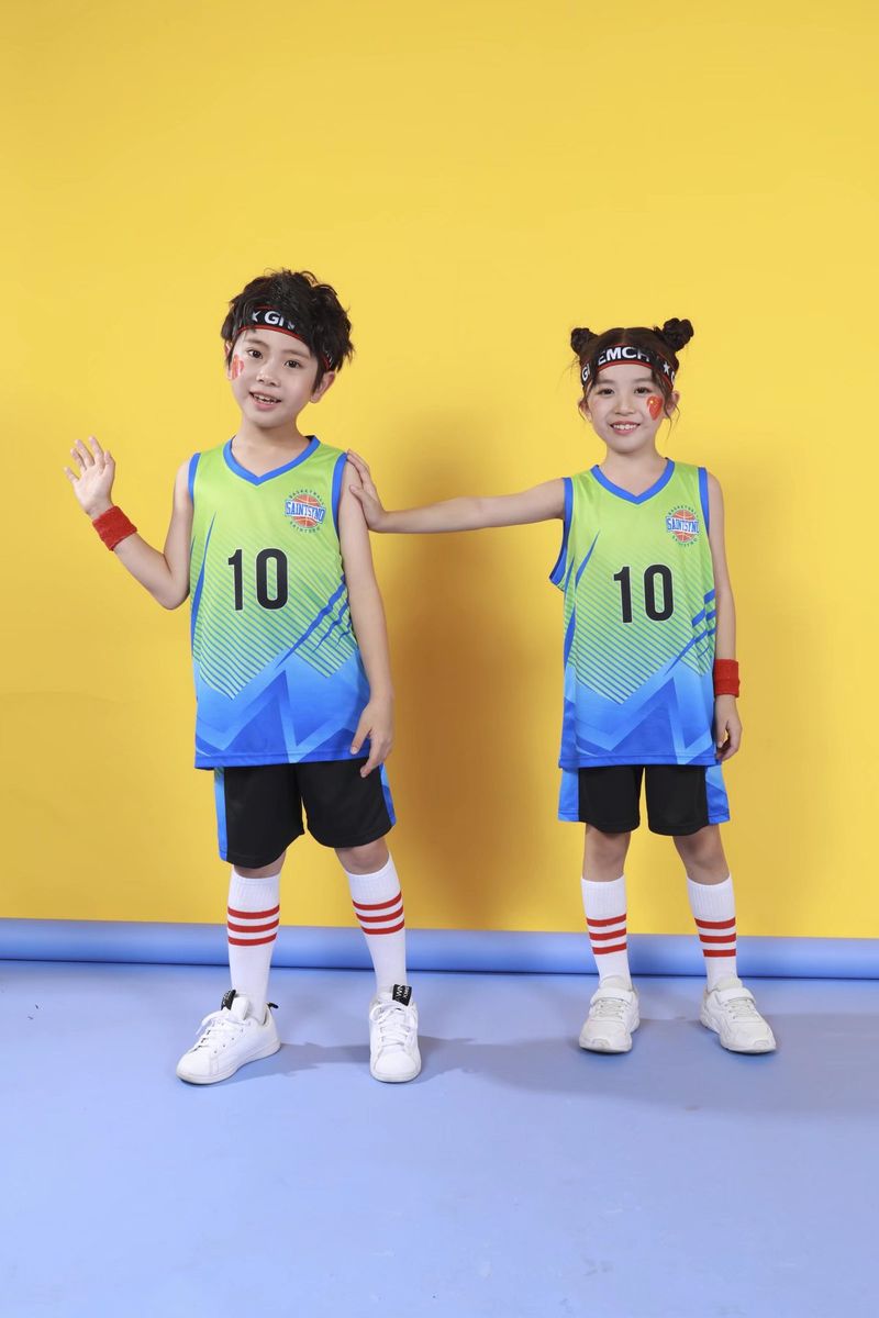 Children's Basketball Clothing Kindergarten Performance Suit Primary and Secondary School Boys' Soccer Jersey Women's_voghion.com