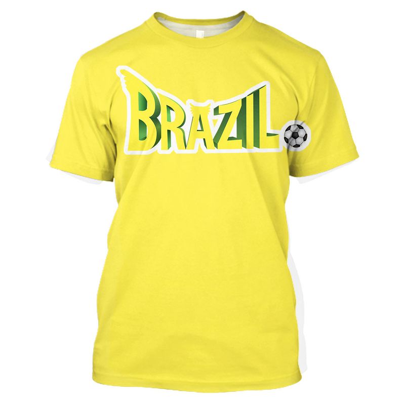 Herrenbekleidung Fußballtrikot 3D-Grafik-T-Shirt-Druck Gym T-Shirt Fußball 2024 Plus Size Sportswear Tops_voghion.com