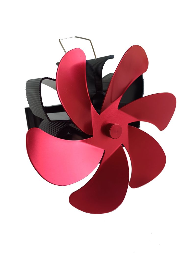 Fireplace Fan Butterfly Wall Mount 6 Leaf Heating Fan Stove Fan No Power Supply-LT408_voghion.com