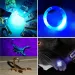 UV Light & Strong Light Flashlight USB Rechargeable Camping Lantern Pets Urine Stains Black Light Led Ultraviolet Torch Lamp_voghion.com