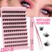 Maquillaje Diy Segmentado Un Solo Racimo 120 Racimos De Pestañas Postizas 8 Pestañas De 16mm Curvatura Dd_voghion.com