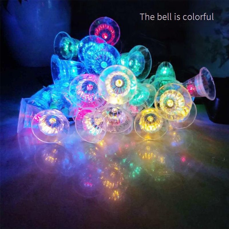 Solar Bell String Lights – 4 Colors (Warm White/Cool White/Blue/Multi), 100 LED Fairy Lights, IP43 Waterproof, Shatterproof PVC_voghion.com