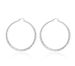 Hot Sales 925 Sterling Silver Elegant Round 7CM Large Size Women Hoop Earrings Fashion Costume Jewelry Big Trendy Earring For Women_voghion.com