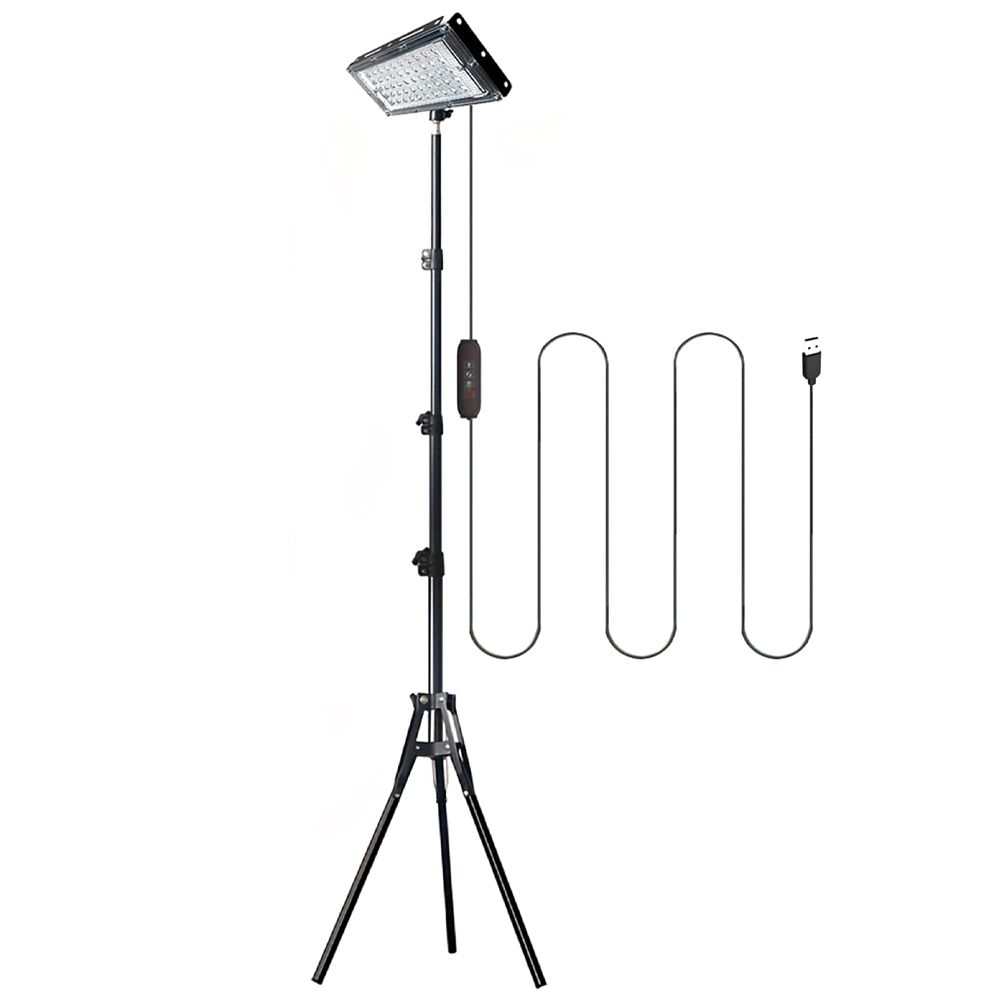 LED-vloerlamp - Verstelbare kleurtemperatuur en helderheid Moderne vloerlampen, USB-voeding, staande werklamp voor lezen, kantoor, woonkamer, slaapkamer_voghion.com