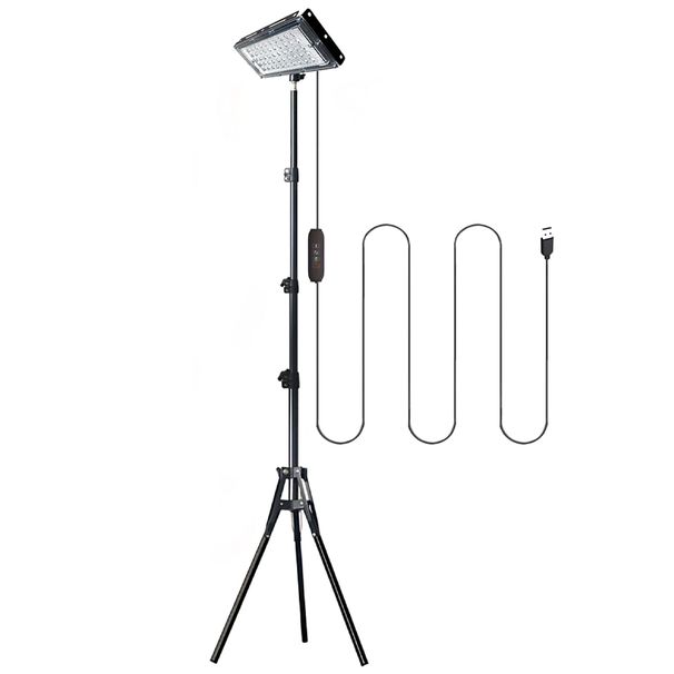 LED-vloerlamp - Verstelbare kleurtemperatuur en helderheid Moderne vloerlampen, USB-voeding, staande werklamp voor lezen, kantoor, woonkamer, slaapkamer_voghion.com