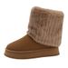 Women's Platform Snow Boots – Chunky Winter Shoes (Faux Fur Lined & Non-Slip)_voghion.com