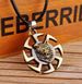 Men Wolf Head Viking Black Rope Pendant Necklaces for Women Steel Wheel Pendant Amulet Metal Jewelry Unisex_voghion.com