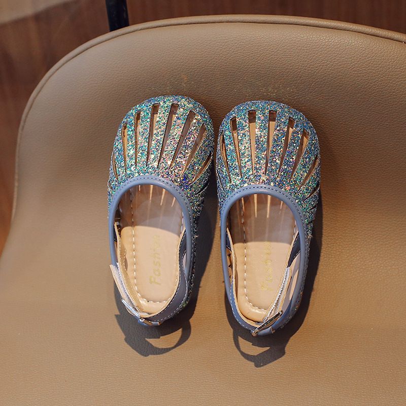 Girls' 2024 Summer New Women's Baby Lightweight and Breathable External Wearing Fashion Princess Sandals_voghion.com
