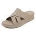 New 2025 Spring/Summer Cool Dragging Women's Large Casual Light And Sweet Thick Bottom Slippers_voghion.com