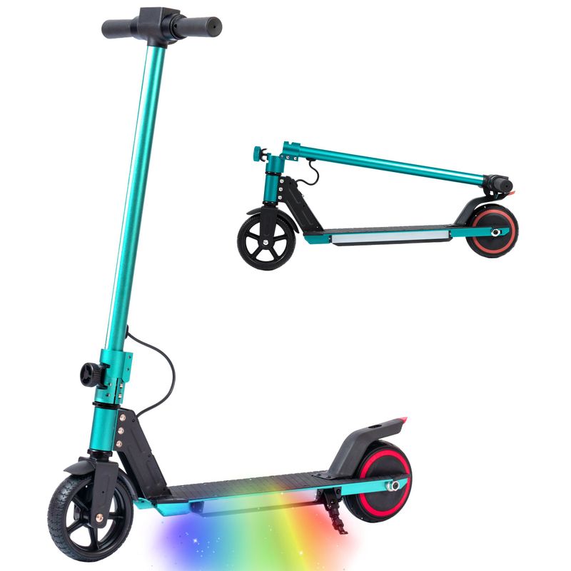 Vankel 6,5-inch elektrische step voor kinderen - lichtgewicht, opvouwbaar, 150W motor, 60Wh accu, ideaal voor buitenplezier_voghion.com