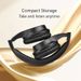BS-318 Wireless Bluetooth Over-Ear Headphones – Long Battery Life For Study/Music (FM Radio & 3.5mm Wired Mode) – Lightweight 190g For All-Day Wear_voghion.com