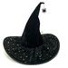 Nuovo cappello da strega in velluto con stella e luna arricciate per Halloween, ragno, pipistrello_voghion.com