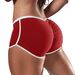 Women's Intimates Women's Large Size Sexy Solid Color Low Waist Sports Running Tight Hip Lifting Shorts_voghion.com