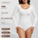 Nahtloser Shapewear-Body für Damen – Bauchkontrolle & Po-Lifting, Ganzkörperformer – Plus-Size-freundlich, hochgeschnittene Kompressionsunterwäsche_voghion.com