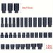 35PCS 1/2' Drive Red Deep Impact Socket Set - Metric 8-32mm For Spindle Axle Nuts, Heavy Duty With Portable Case For Garage, Auto Mechanics & DI_voghion.com