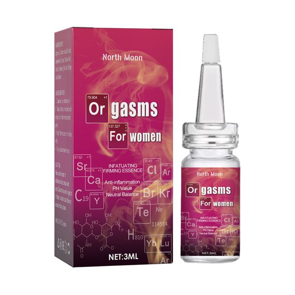 North Moon Women's Liquid Moisturizing, Firming, Pleasant, Relaxing, Body Mind Massage and Care Secret Drops_voghion.com