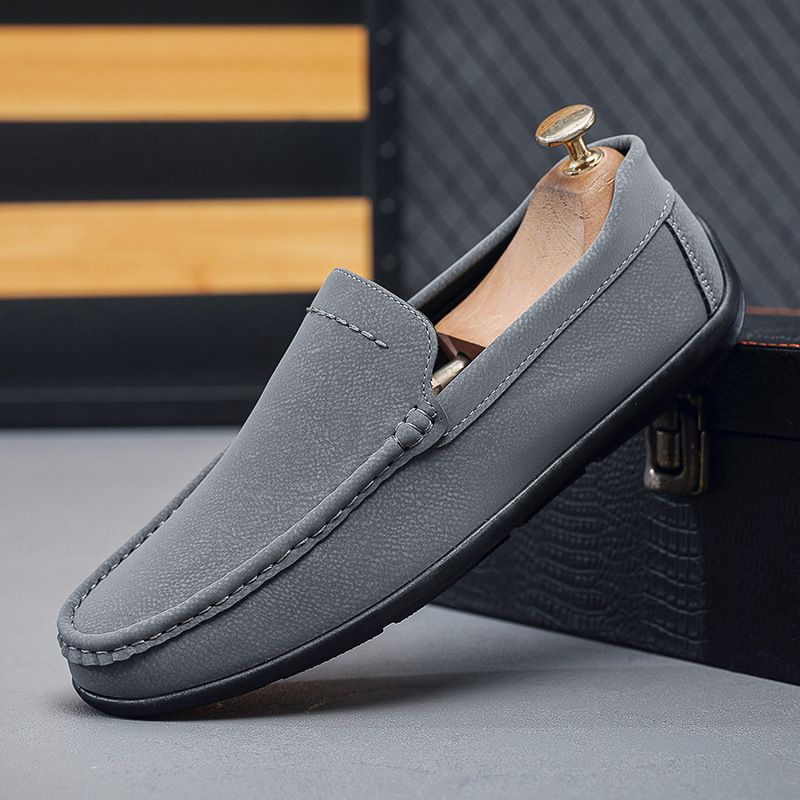 Bean 2025 Neien Hierschttrend Lazy Foot On Männer Casual Le Fu Schong Männer_voghion.com