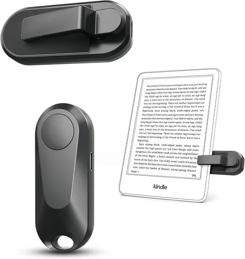 Fernbedienung für Seitenwender für Kindle Paperwhite E-Reader, Fernbedienungen für Kamera-Camcorder, Seitenwender-Clicker für Tablets zum Lesen von Romanen_voghion.com