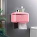 Tissue Box Toilet Paper Towel Toilet Paper Rack Toilet Household Free Punch Creative Waterproof Pumping Box Roll Paper Tube_voghion.com