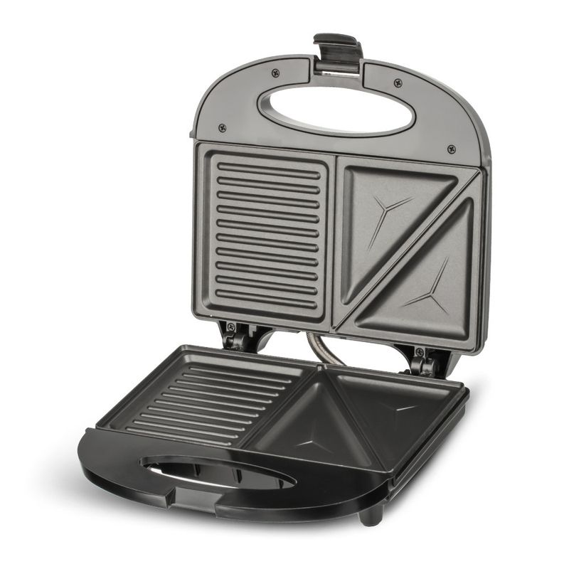 RAF Mini Wafelijzer, Compacte Sandwich- en Caketoaster voor het Ontbijt, Multifunctionele Elektrische Grill, Antiaanbakplaten, Draagbaar Ontwerp, EU-stekker_voghion.com
