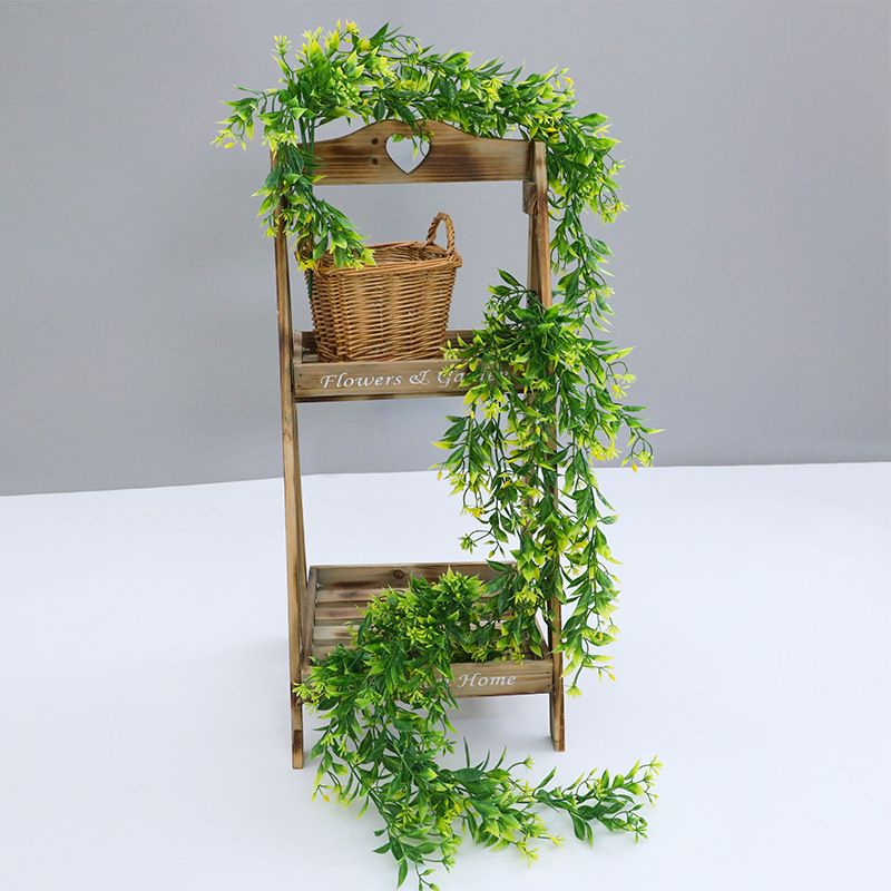 Cross-border artificial flower wall hanging artificial plant rattan fern green plant vine plant wall decoration spider plant hanging_voghion.com